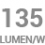 135lm/W